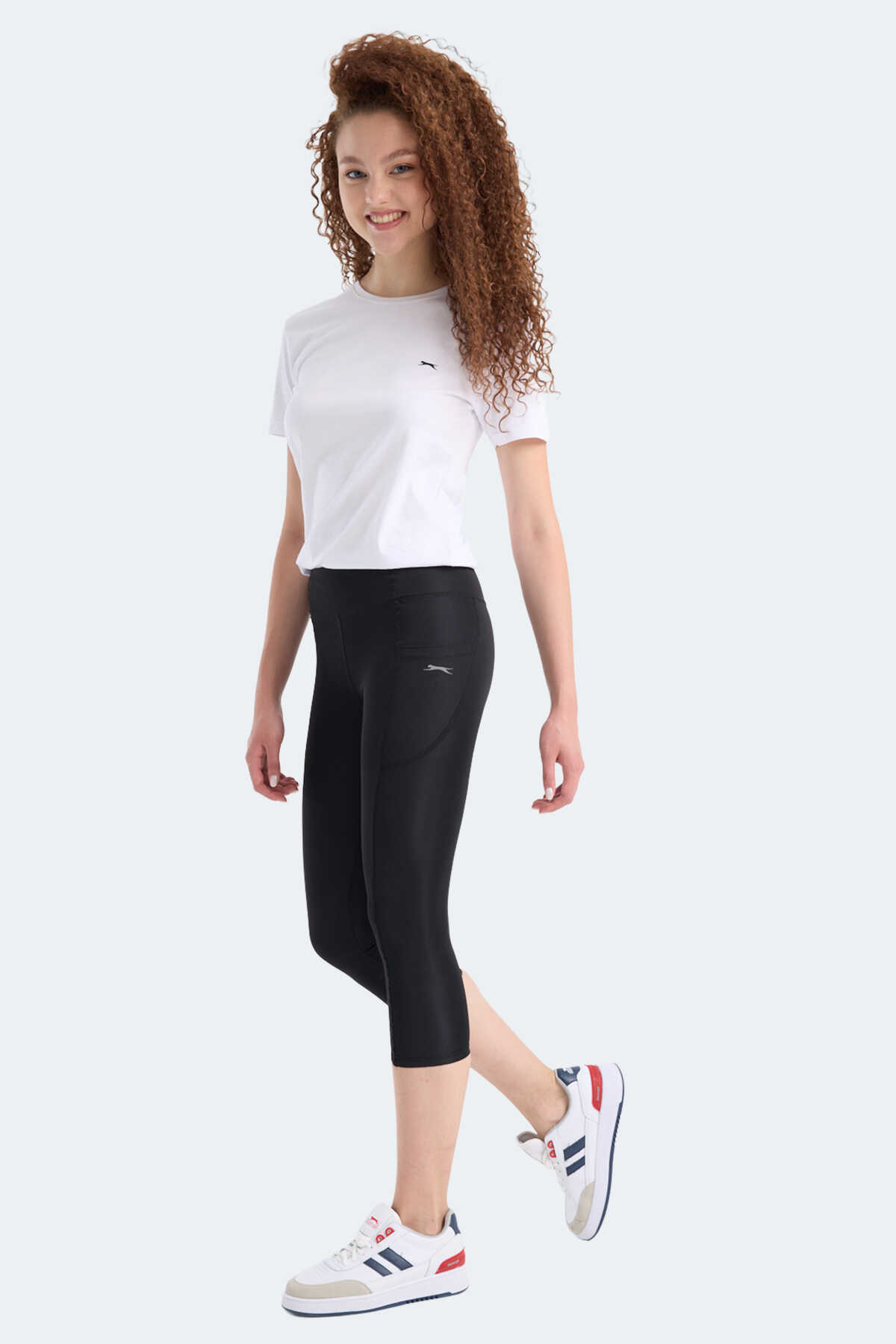 Slazenger - Slazenger VERITY Kadın Tayt Siyah