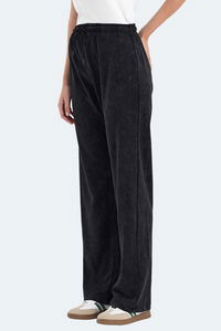 Slazenger - Slazenger VESPERA Kadın Bol Paça Siyah Eşofman Altı Slazenger - Slazenger VESPERA Kadın Bol Paça Siyah Eşofman Altı