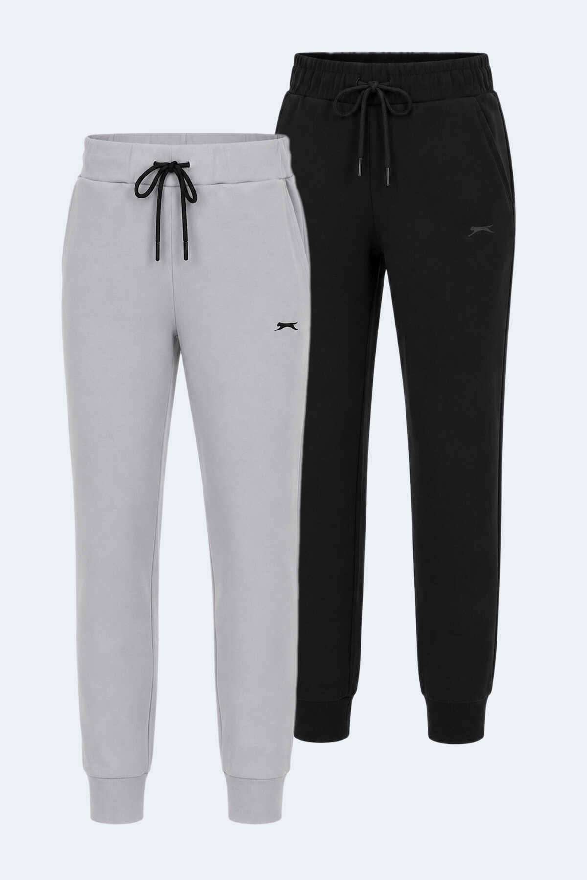 Slazenger - Slazenger VETERAN 2 Lİ SET Kadın Cepli Eşofman Altı
