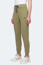 Slazenger - Slazenger VETERAN RBN Kadın Cepli Açık Yeşil Eşofman Altı