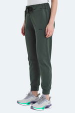 Slazenger - Slazenger VETERAN RBN Kadın Cepli Haki Eşofman Altı Slazenger - Slazenger VETERAN RBN Kadın Cepli Haki Eşofman Altı