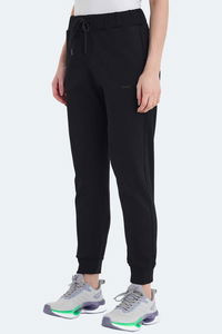 Slazenger - Slazenger VETERAN RBN Kadın Cepli Siyah Eşofman Altı