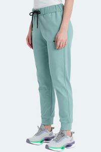 Slazenger - Slazenger VETERAN RBN Kadın Cepli Yeşil Eşofman Altı Slazenger - Slazenger VETERAN RBN Kadın Cepli Yeşil Eşofman Altı