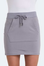 Slazenger - Slazenger VIGGO I Kadın Taş Gri Etek Slazenger - Slazenger VIGGO I Kadın Taş Gri Etek