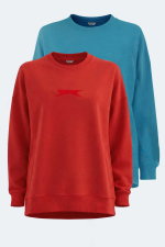 Slazenger - Slazenger VIKENTI SW 2 Lİ SET Kadın Sweatshırt