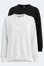 Slazenger - Slazenger VIKENTI SW 2 Lİ SET Kadın Sweatshırt
