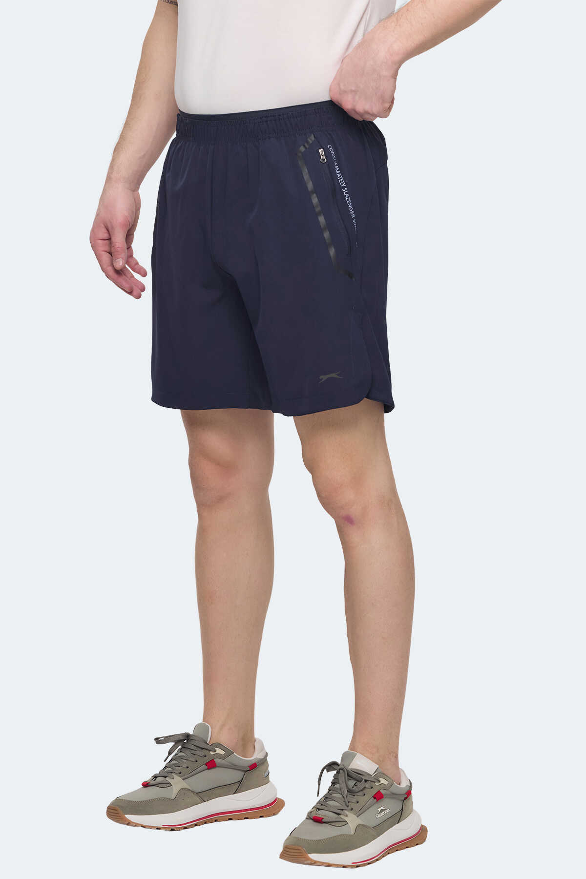 Slazenger - Slazenger VIKTOR Erkek Şort Lacivert