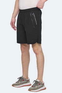 Slazenger - Slazenger VIKTOR Erkek Cepli Siyah Şort