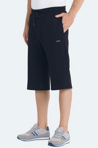 Slazenger - Slazenger VILJA I Erkek Cepli Kapri Siyah Şort