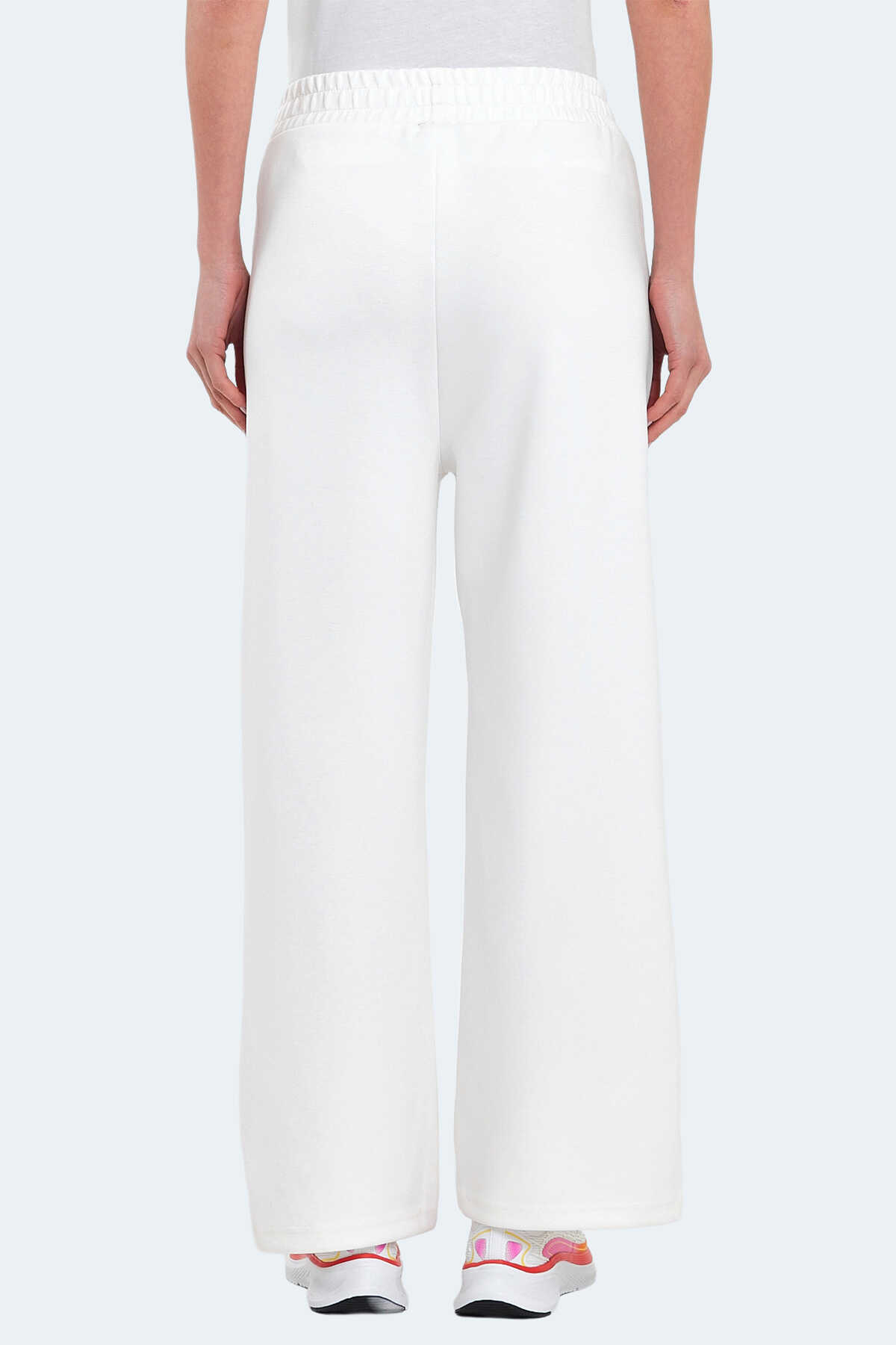Slazenger VILLE Kadın Cepli Bol Paça Ekru Pantolon - 6