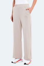 Slazenger - Slazenger VILLE Kadın Cepli Bol Paça Taş Gri Eşofman Altı Slazenger - Slazenger VILLE Kadın Cepli Bol Paça Taş Gri Eşofman Altı