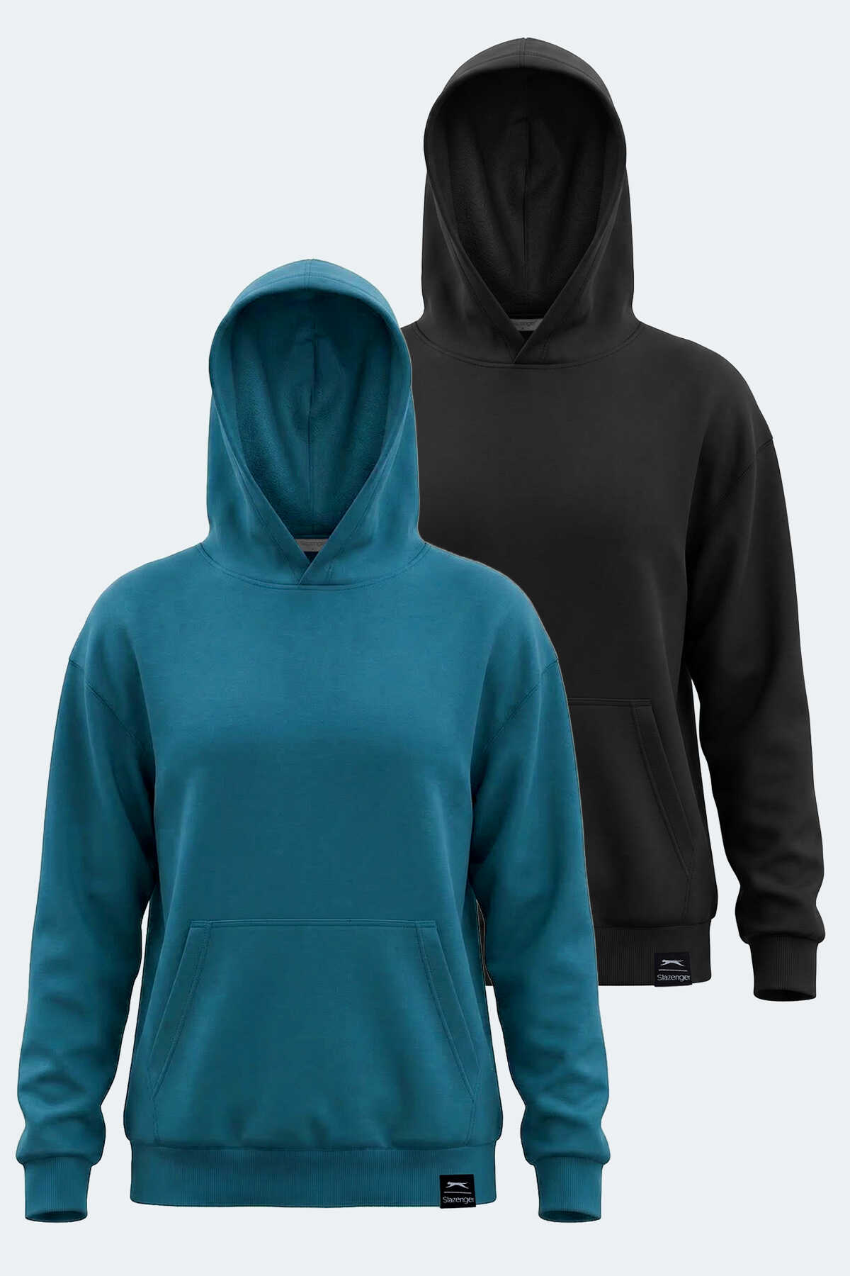 Slazenger - Slazenger VIOLENCE 2 Lİ SET Kadın Sweatshırt