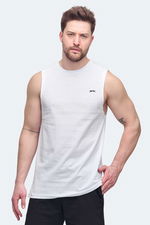 Slazenger - Slazenger VIZON Erkek Beyaz Atlet Slazenger - Slazenger VIZON Erkek Beyaz Atlet