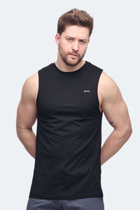 Slazenger - Slazenger VIZON Erkek Siyah Atlet