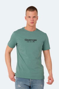 Slazenger - Slazenger VOITTO Erkek Su Yeşili Tişört