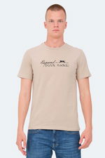 Slazenger - Slazenger VOLKER I Erkek Bej Tişört Slazenger - Slazenger VOLKER I Erkek Bej Tişört