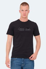 Slazenger - Slazenger VOLKER I Erkek Lacivert Tişört Slazenger - Slazenger VOLKER I Erkek Lacivert Tişört