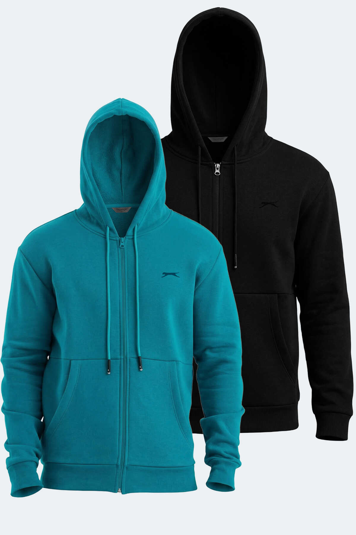 Slazenger - Slazenger VONDA 2 Lİ SET Erkek Sweatshırt