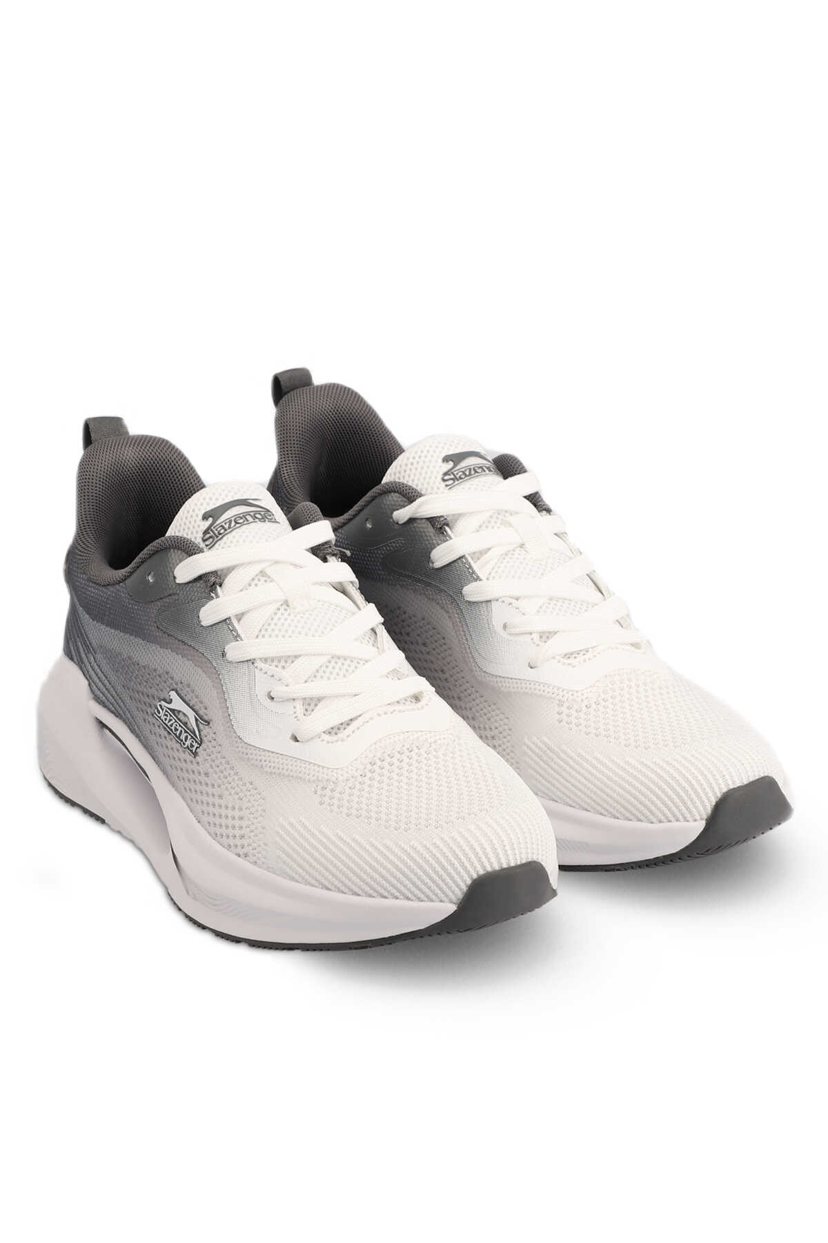 Slazenger - Slazenger WEMBA Erkek Beyaz / Füme Koşu & Yürüyüş Spor Ayakkabısı