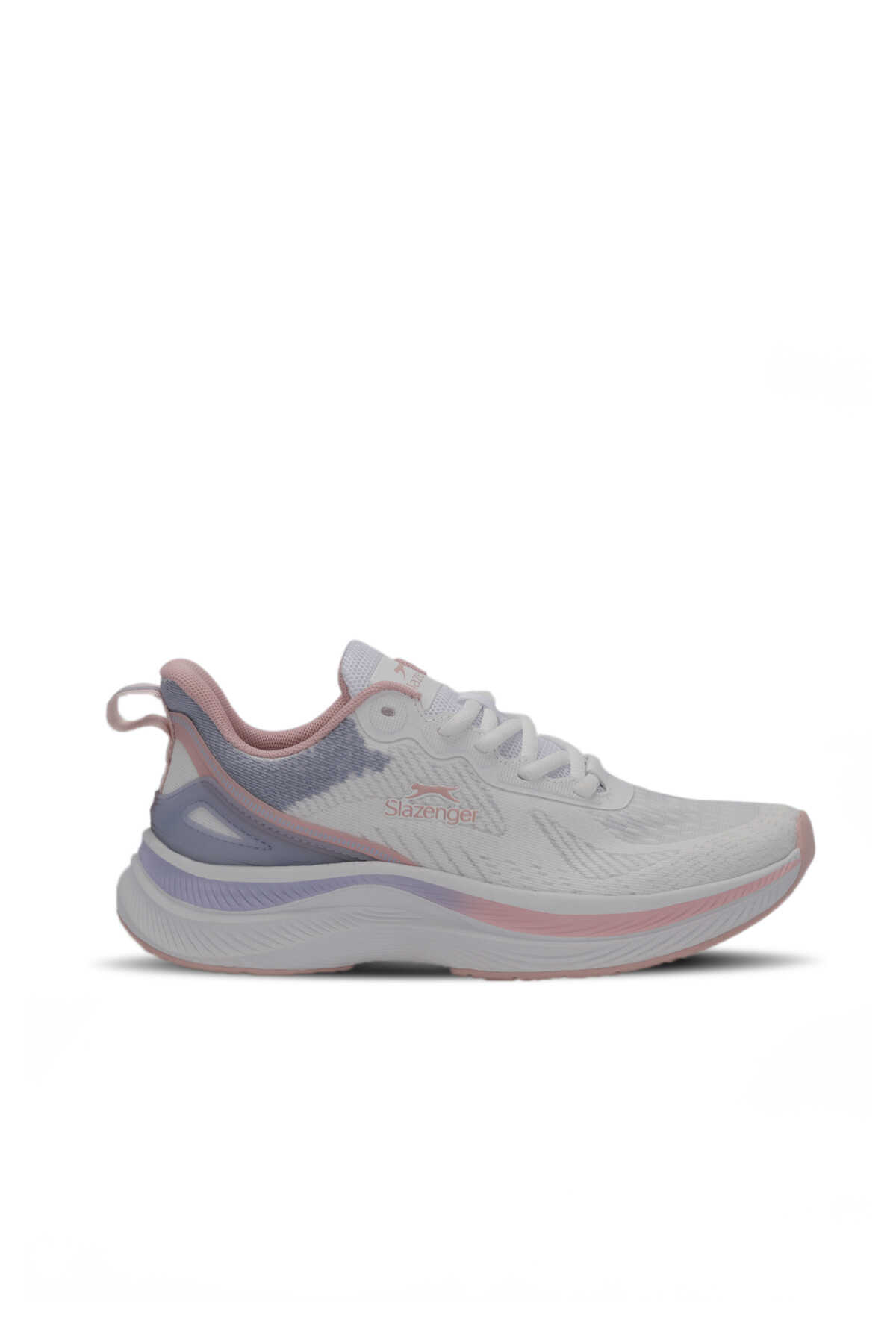 Slazenger - Slazenger WETFORD Kadın Beyaz / Pembe Koşu & Yürüyüş Spor Ayakkabısı