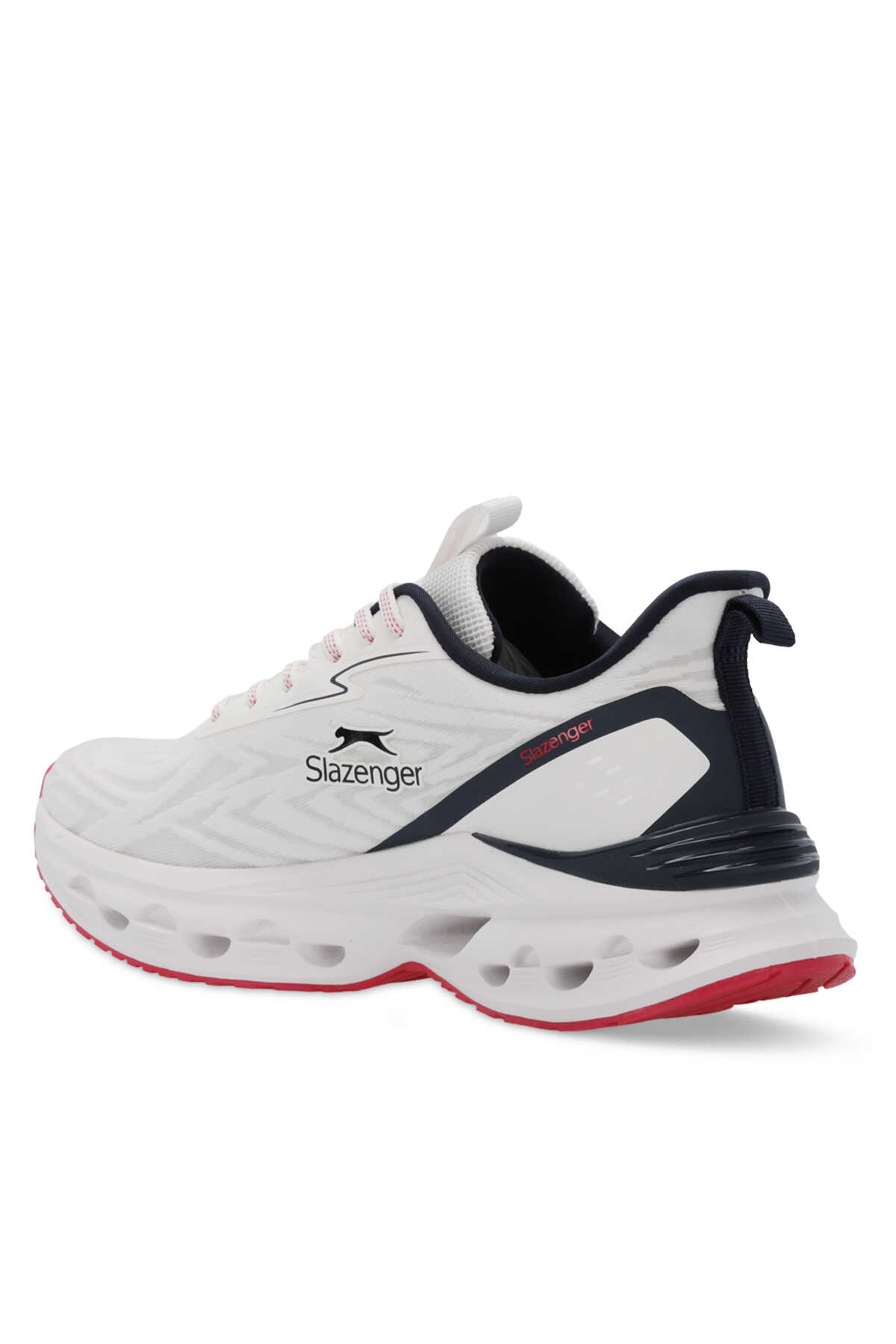 Slazenger - Slazenger WILLOW Erkek Sneaker Ayakkabı Beyaz / Lacivert / Kırmızı