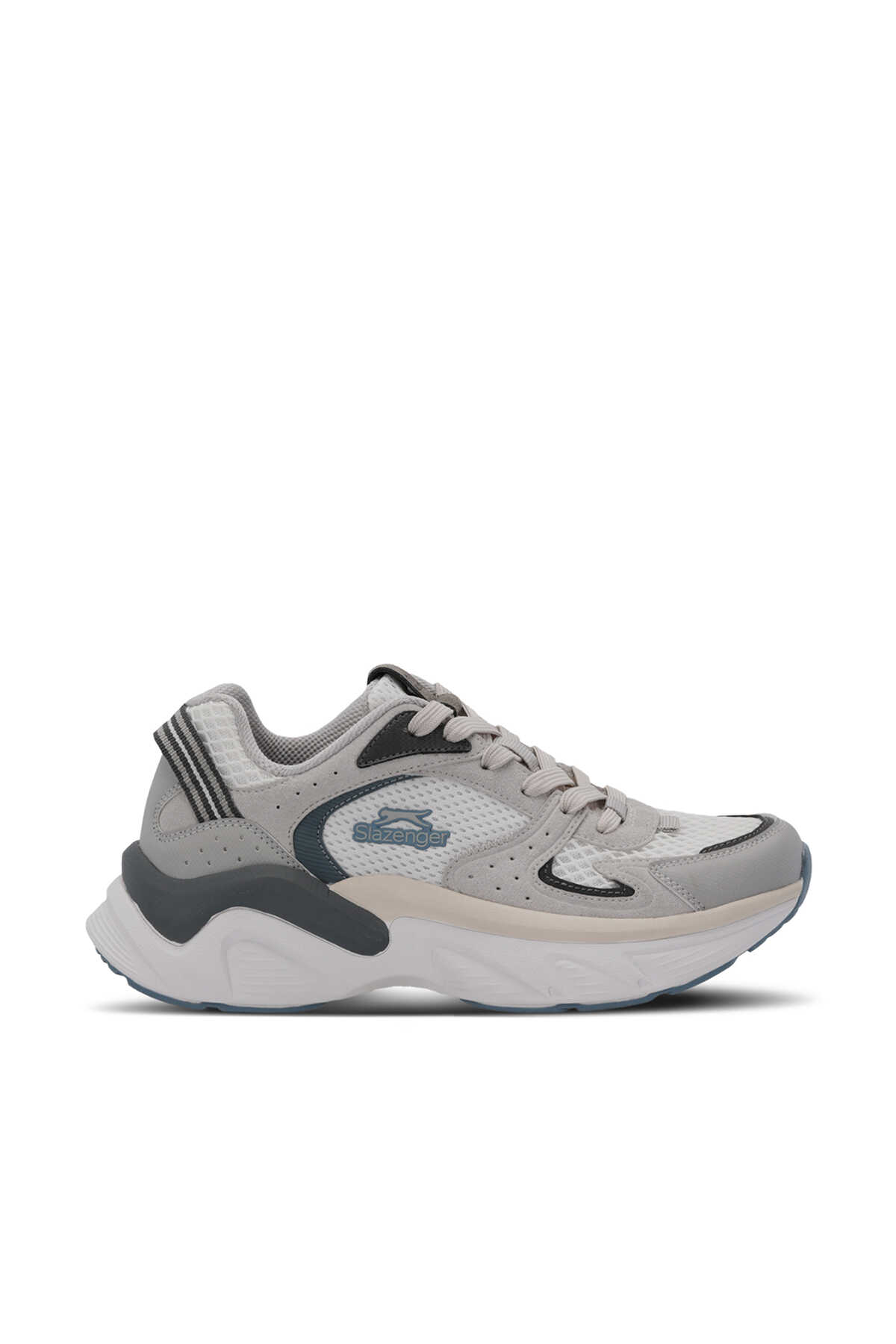 Slazenger - Slazenger WIND Kadın Sneaker Ayakkabı Beyaz / Gri