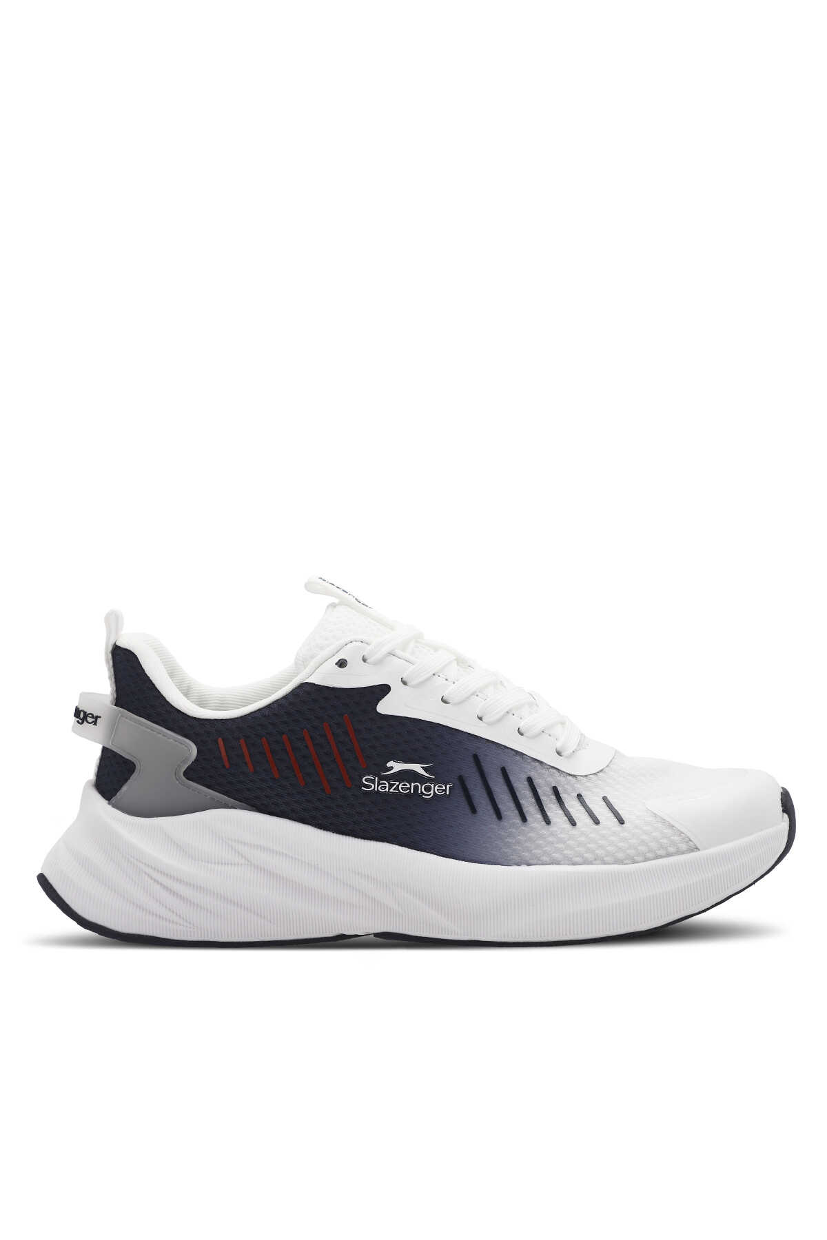 Slazenger - Slazenger WOLLY Erkek Beyaz / Lacivert Koşu & Yürüyüş Spor Ayakkabısı