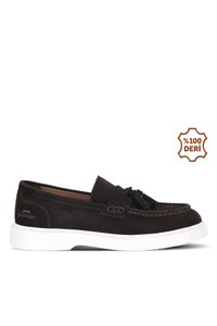 Slazenger - Slazenger YONDER I Erkek Deri Kahve Süet Comfort