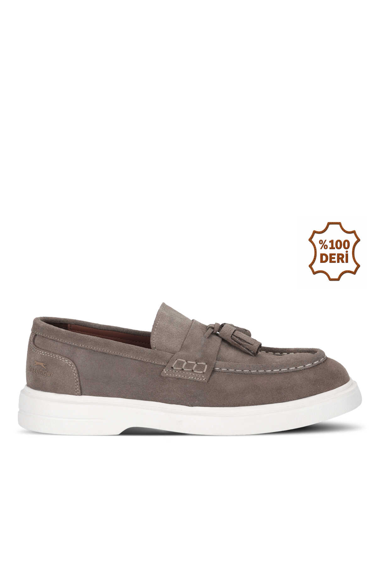 Slazenger - Slazenger YONDER I Erkek Deri Kum Süet Comfort