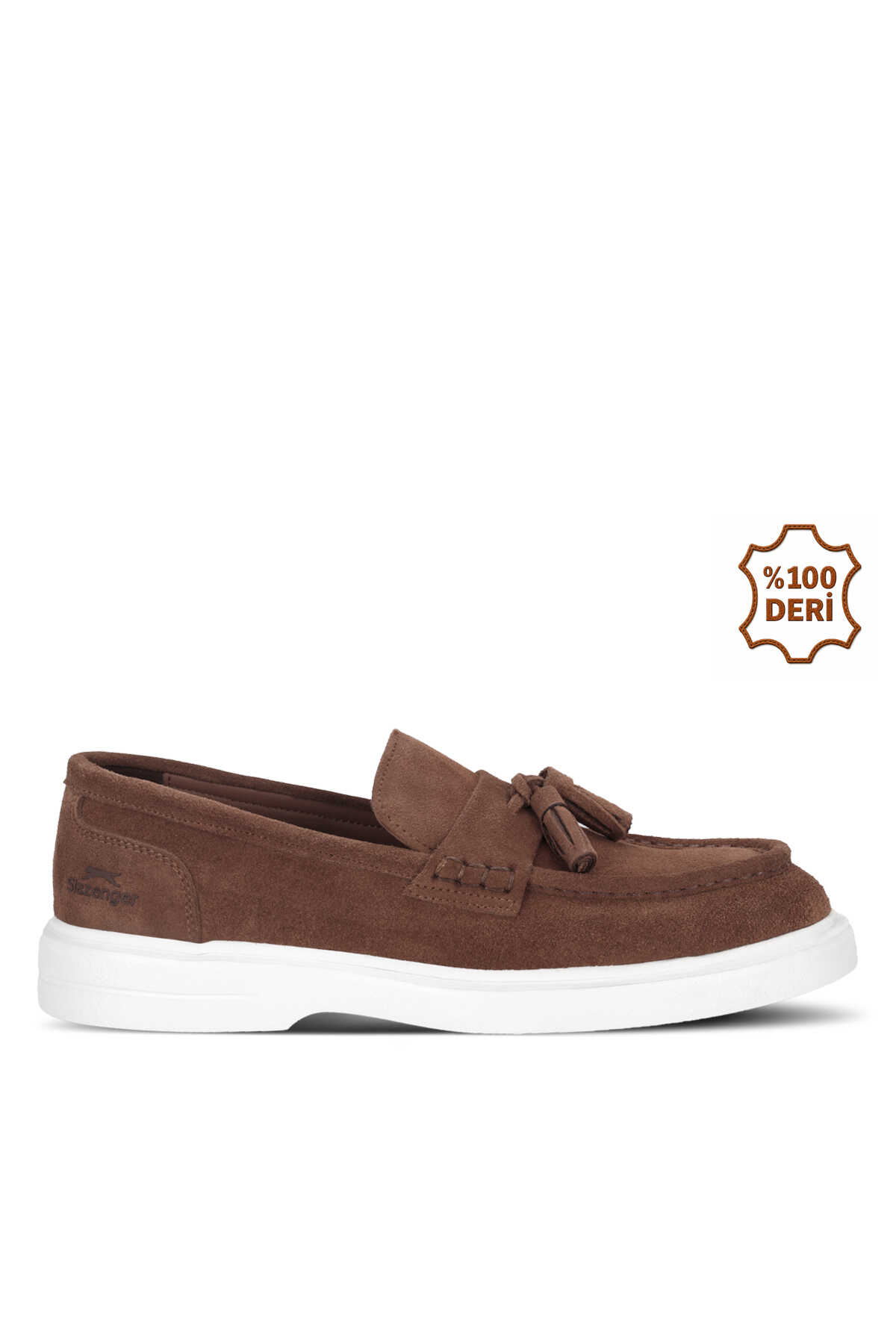 Slazenger - Slazenger YONDER I Erkek Deri Taba Süet Comfort