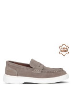 Slazenger - Slazenger YORK I Erkek Deri Kum Süet Comfort