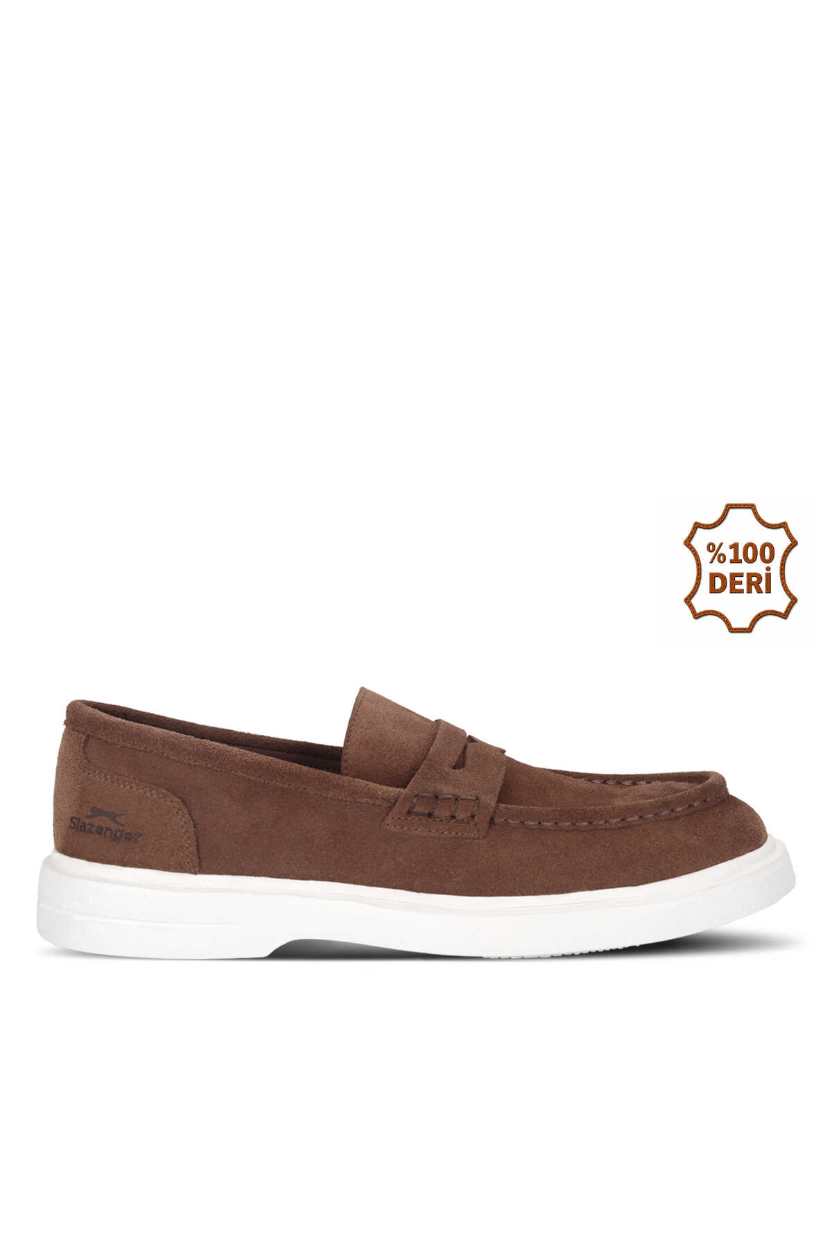 Slazenger - Slazenger YORK I Erkek Deri Taba Süet Comfort