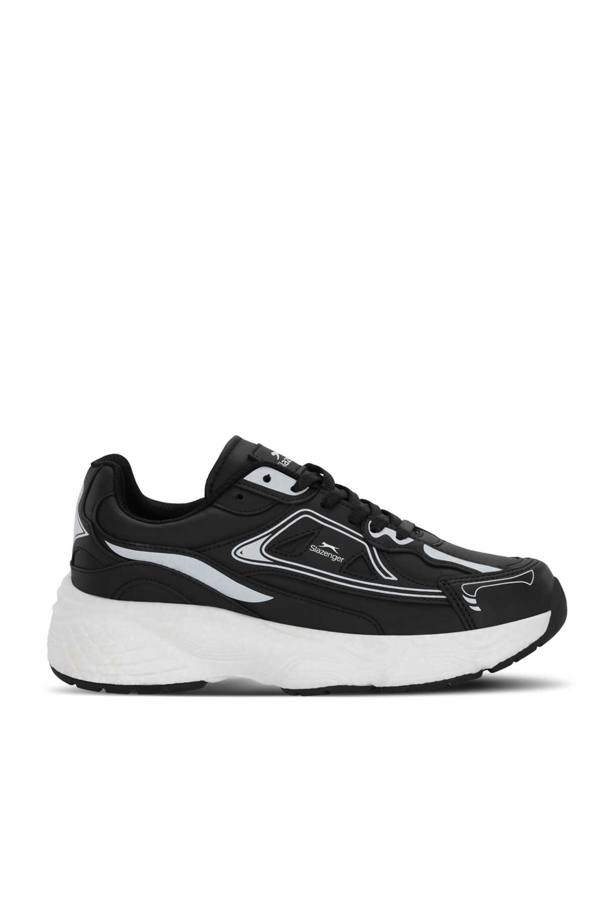 Slazenger - Slazenger ZAFIRA G Kadın Siyah / Beyaz Koşu & Yürüyüş Spor Ayakkabısı