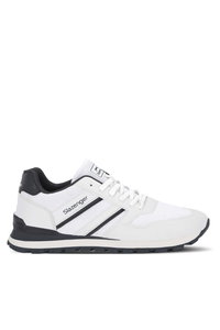 Slazenger - Slazenger ZAMBACK Erkek Beyaz / Lacivert Günlük Spor Ayakkabısı