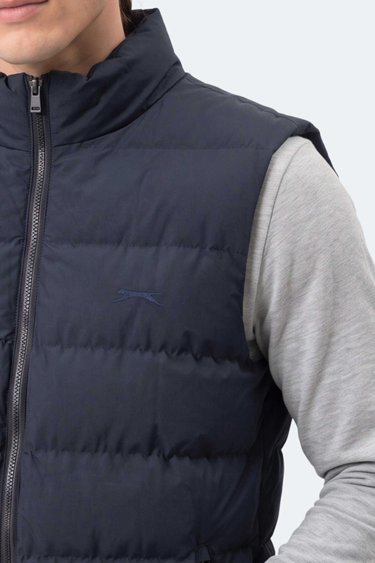 Slazenger ZANE I Erkek Şişme Lacivert Yelek - 2