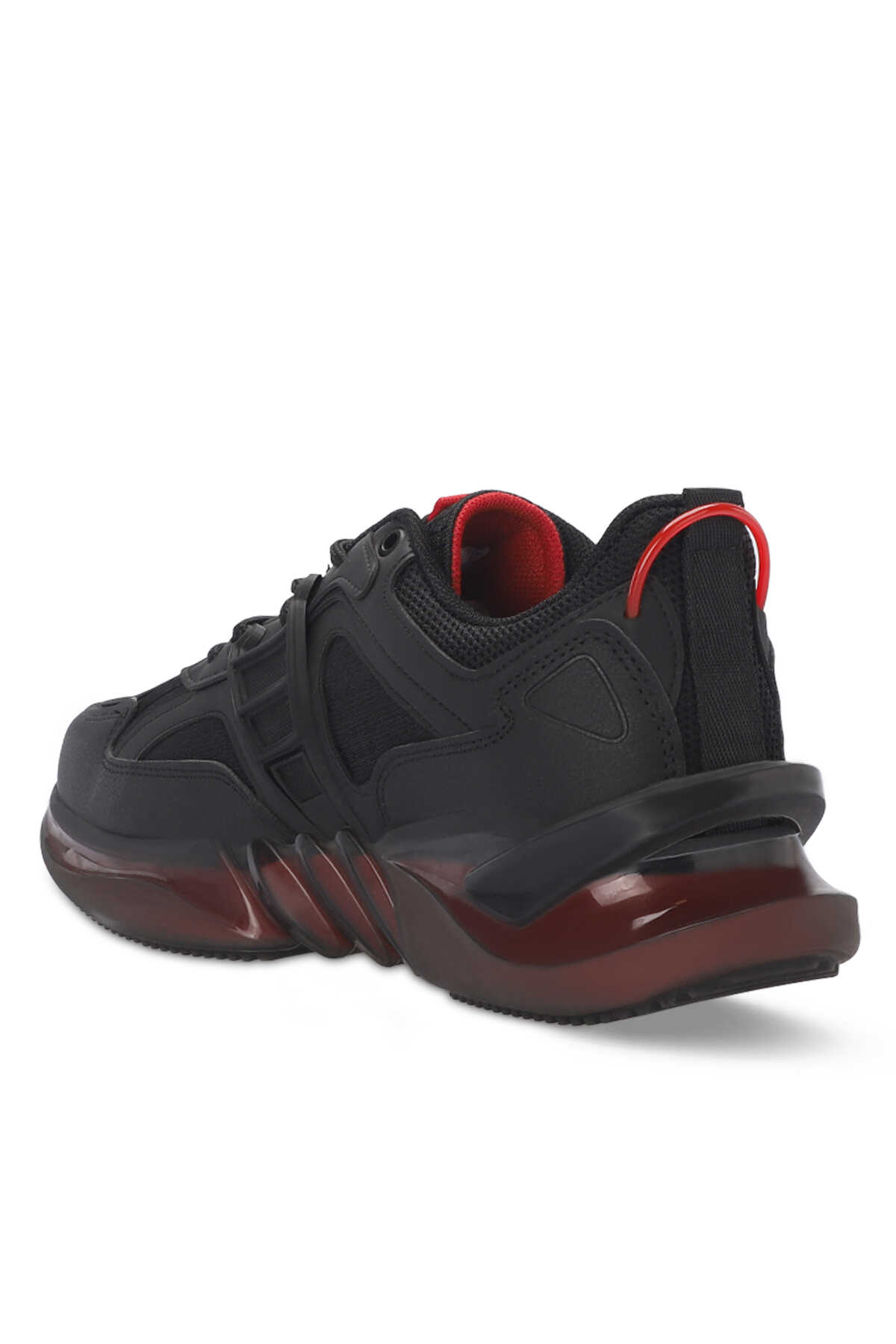 Slazenger ZENITH IN Erkek Siyah / Kırmızı Koşu & Yürüyüş Spor Ayakkabısı Slazenger ZENITH IN Erkek Siyah / Kırmızı Koşu & Yürüyüş Spor Ayakkabısı