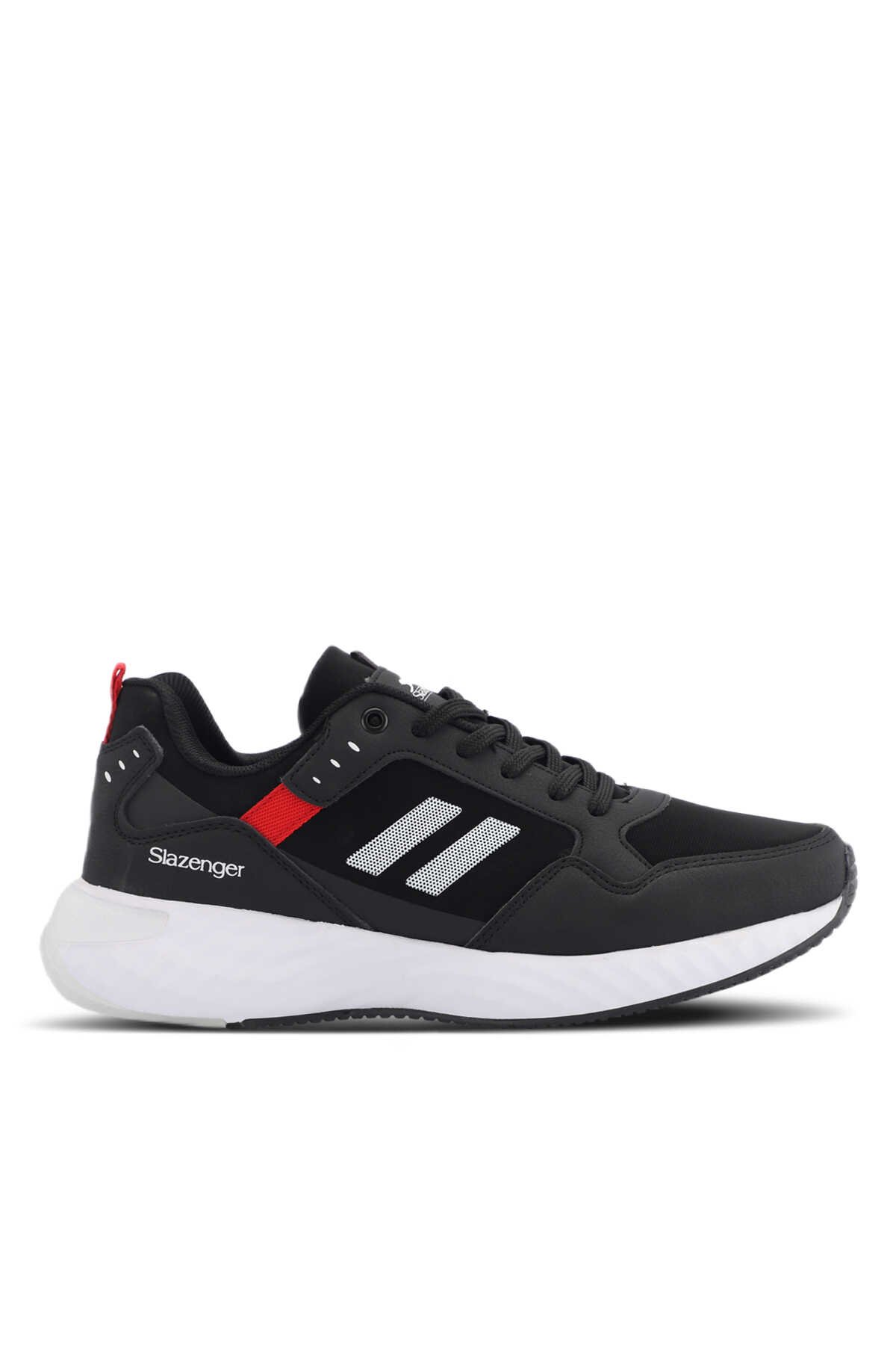 Slazenger - ZEPLIN Sneaker Erkek Ayakkabı Siyah / Beyaz