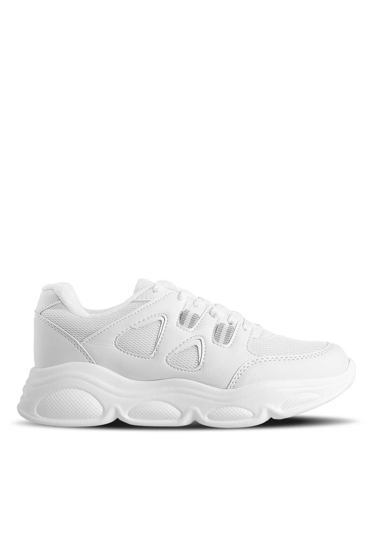 Slazenger - ZERAH Sneaker Kadın Ayakkabı Beyaz