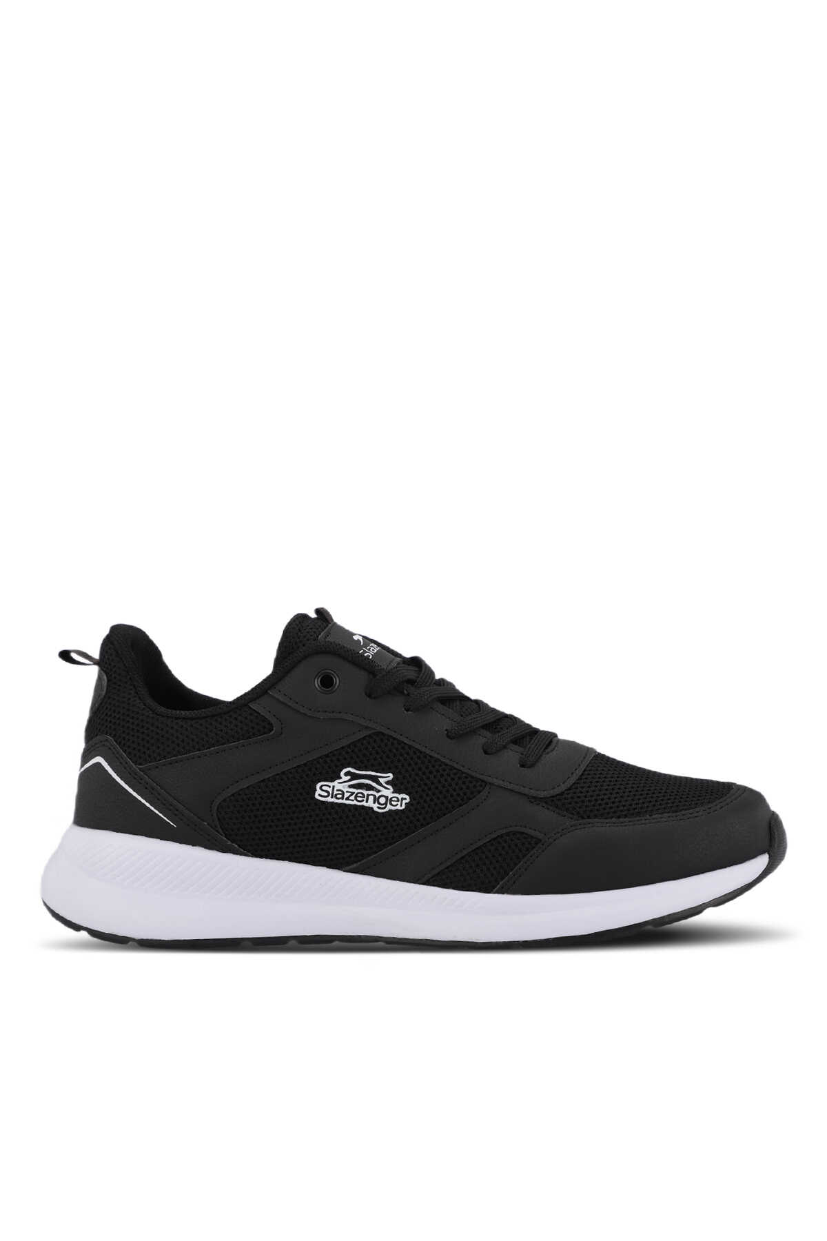 Slazenger - Slazenger ZERO Erkek Siyah / Beyaz Koşu & Yürüyüş Spor Ayakkabısı