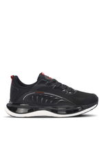 Slazenger - Slazenger ZEUS IN Erkek Siyah / Kırmızı Koşu & Yürüyüş Spor Ayakkabısı Slazenger - Slazenger ZEUS IN Erkek Siyah / Kırmızı Koşu & Yürüyüş Spor Ayakkabısı