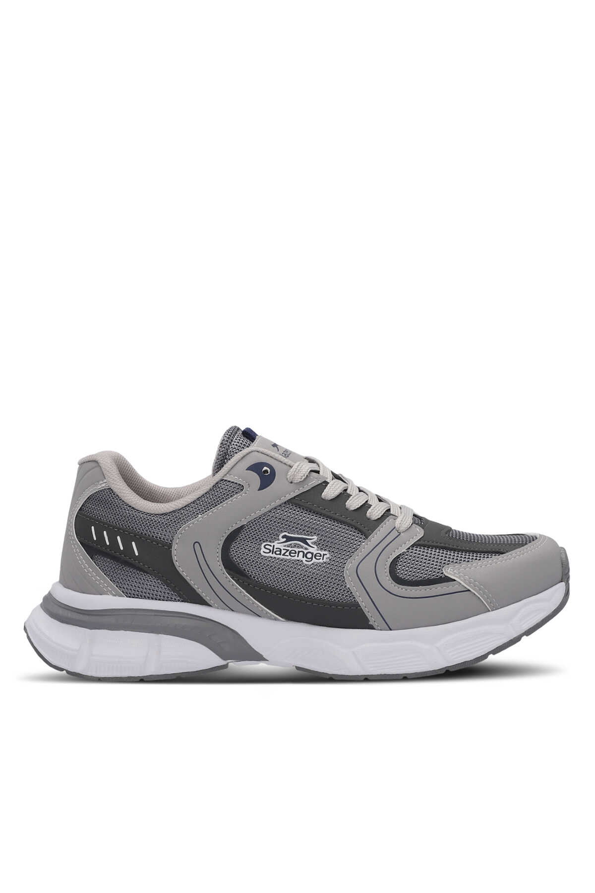 Slazenger - Slazenger ZEX Erkek Koyu Gri Koşu & Yürüyüş Spor Ayakkabısı