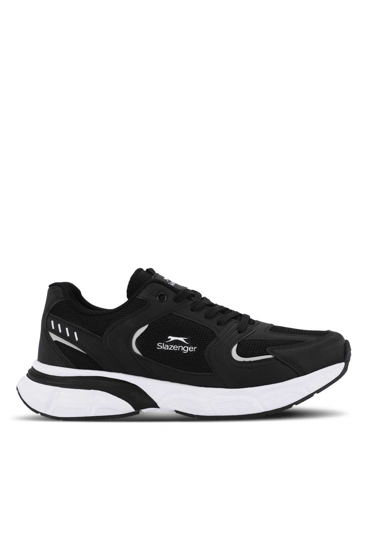 Slazenger - Slazenger ZEX Erkek Sneaker Ayakkabı Siyah / Beyaz