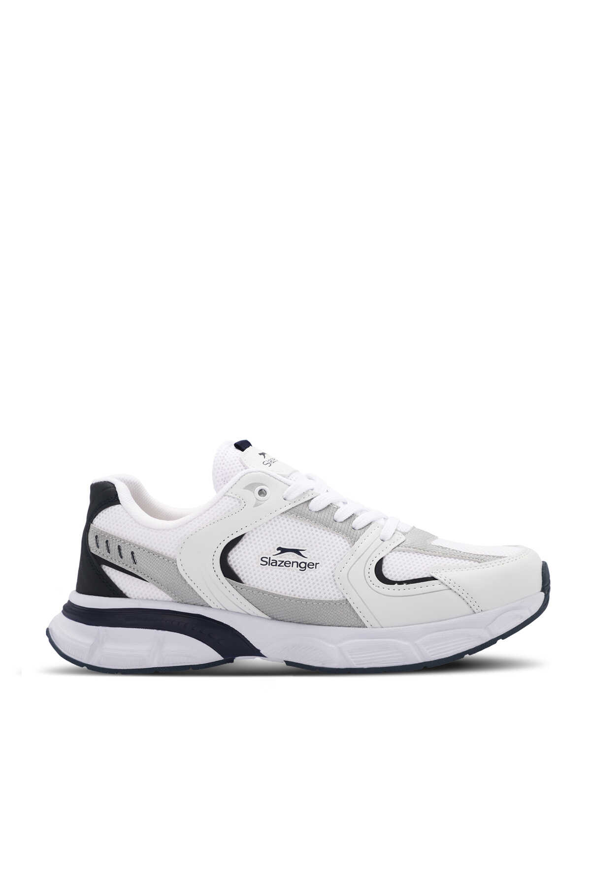 Slazenger - Slazenger ZEX Kadın Beyaz / Lacivert Koşu & Yürüyüş Spor Ayakkabısı