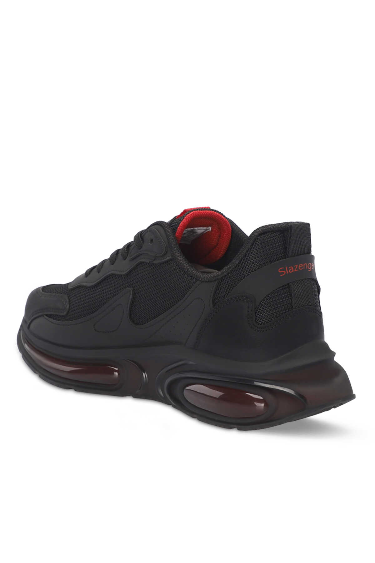 Slazenger ZION IN Erkek Siyah / Kırmızı Koşu & Yürüyüş Spor Ayakkabısı Slazenger ZION IN Erkek Siyah / Kırmızı Koşu & Yürüyüş Spor Ayakkabısı