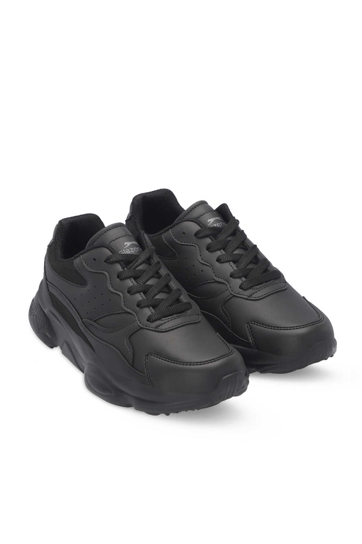 Slazenger - Slazenger ZOLA Kadın Sneaker Ayakkabı Siyah / Siyah