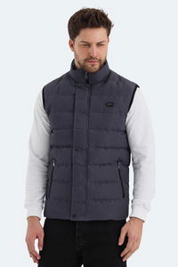 Slazenger - Slazenger ZULA IN Erkek Gri Yelek Slazenger - Slazenger ZULA IN Erkek Gri Yelek