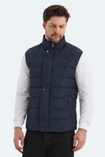 Slazenger - Slazenger ZULA IN Erkek Lacivert Yelek Slazenger - Slazenger ZULA IN Erkek Lacivert Yelek