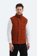 Slazenger - Slazenger ZULA IN Erkek Turuncu Yelek Slazenger - Slazenger ZULA IN Erkek Turuncu Yelek