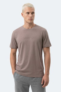 Slazenger - Slazenger ZURANIS Erkek Kahve Tişört