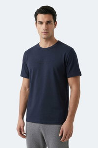 Slazenger - Slazenger ZURANIS Erkek Lacivert Tişört